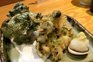三浦野菜と地魚の天ぷら